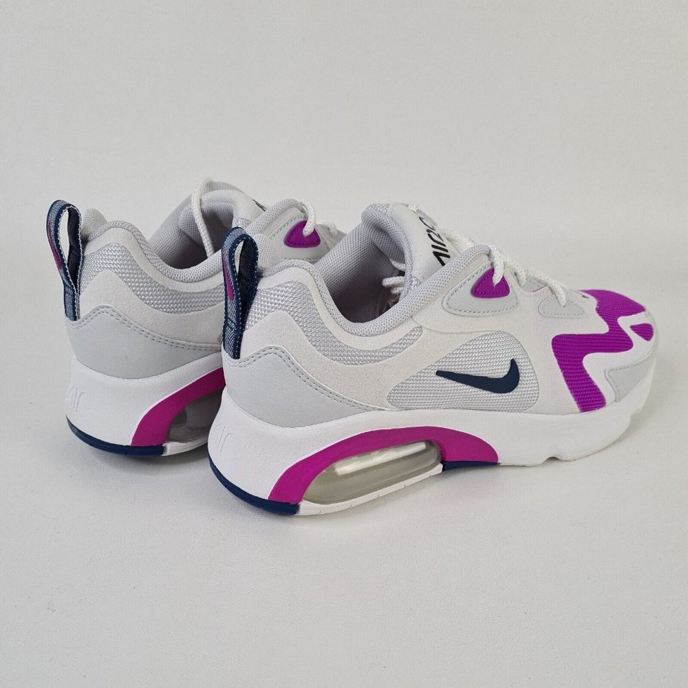 Nike Air Max 200 Women Running Atlhetic Shoes Photon Purple - Picture 9 of 12